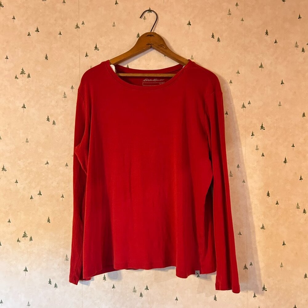 Eddie Bauer Red Longsleeve Shirt